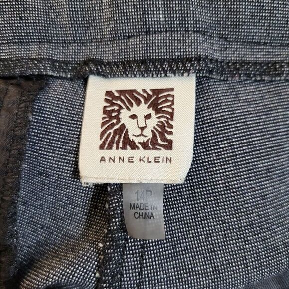 Anne Klein Straight Leg Dress Pants (Size 14P) - Picture 3 of 4